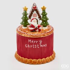 Contenitore Natalizio Rotondo EDG