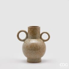 Vaso con Manici Color Nocciola EDG