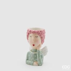 Vaso Angelo Colore Verde Chiaro H17 D10 EDG
