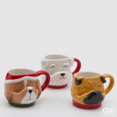 Tazza Cane Snack 3 pz Assortiti H10 EDG