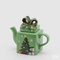 Teiera Pacco Dono Verde H19X21X11 EDG