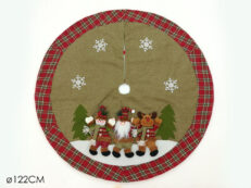 Copribase Albero 122 Cm Con Personaggi