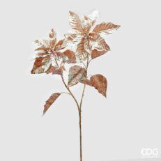 Stella di Natale REX Metal Ramo Rose Golde EDG