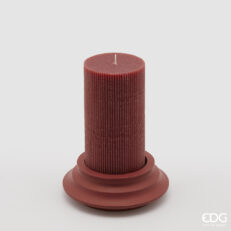 Candela Dorica con piatto Colori Mix EDG H 15 D 8