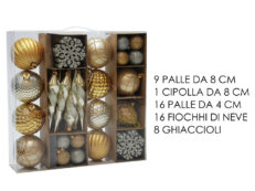 Palla Set 50 pezzi oro
