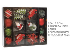 Palla Set 25 pezzi rosso