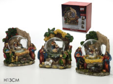 Set nativita' c/palla h13cm