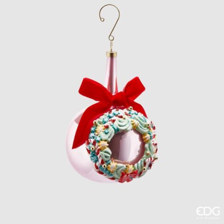 Palla Vetro Corona con dolci D10 C3  EDG
