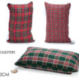 Cuscino 30X50Cm Scozzese 3 colori disponibili