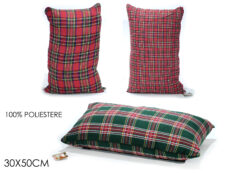 Cuscino 30X50Cm Scozzese 3 colori disponibili