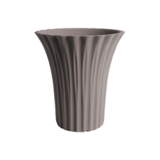 Vaso Campana Anthemis 45x45x50 cm - 2 colori disponibili