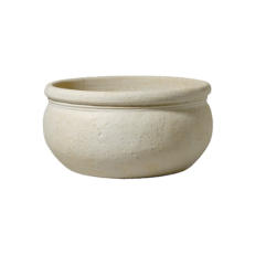 Vaso Agrigento Ciotola 56x56x28h cm - 2 Colori Disponibili