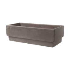 Vaso Amantea Cassetta fascia larga 70x31x22h cm - 3 Colori Disponibili