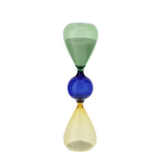Hervit - Clessidra in vetro multicolor 6,5x24cm