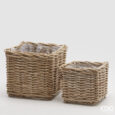 EDG Cesto Rattan Quad+Nyl Sr2Pz (27+21)