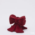 Portacandela Fiocco Velluto H.11 L.13 L.13 C4