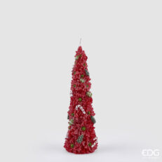 Candela a Cono Stella di Natale EDG H26 D8