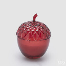 Candela Ghiande Con Profumo EDG H 15 cm Diam 11 cm