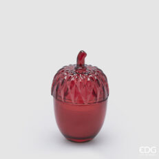 Candela Ghianda con Profumo EDG H11.5 D7.5