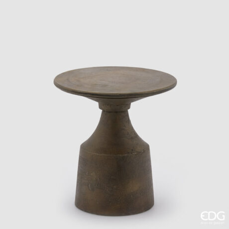 Tavolino EDG Chunky oro — altezza 32 cm