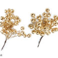 Ramo C/Bacche 20Cm Oro