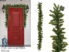 Ghirlanda 270Cm/240 Rami Con 50 Led