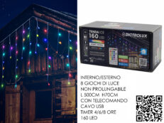 Tenda 5Mt X 0.70Mt H C/160 Led E Telecom