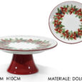 Alzatina Dec.Stella Di Natale Ÿ22Cm
