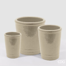 Vaso Glaze Svasato IVORY EDG 3 Misure disponibili
