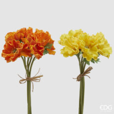 Papavero Mazzo da 5 steli EDG Con Foglie 2 Colori disponibili Mz H.34