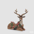Decoro Renna Con Festone Seduta H.25,5 L.27 L.12 C5