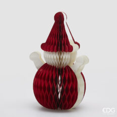 Babbo Natale decorativo EDG Origami — altezza 50 cm