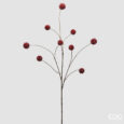Ramo EDG Ilex con sfere — altezza 127 cm