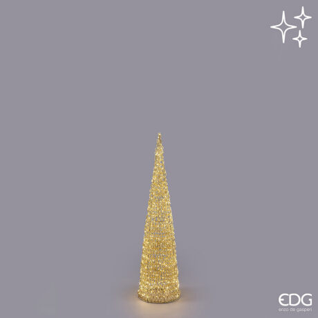 Albero luminoso EDG Curly Cono con microLED