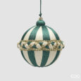 Sfera EDG decorativa Treccia — Ø10 cm