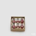 Sfere decorative EDG Pallemix — confezione da 6
