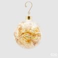 Sfera EDG in vetro Foil color oro