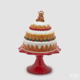 Alzata con cupola EDG Torta — altezza 31 cm